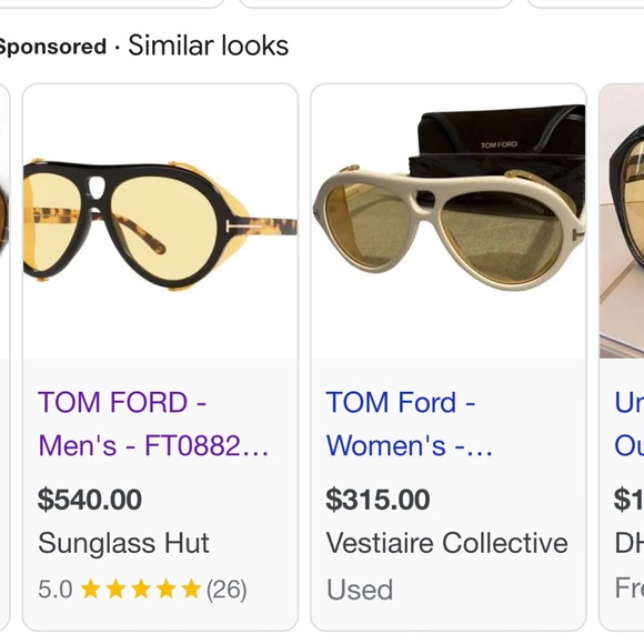 Tom Ford Aviator sunglasses - Picture 7 of 7